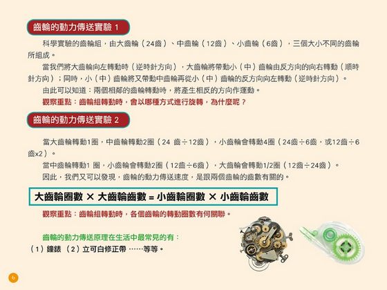 STEAM 好好玩の生活科學 2：有趣的動力傳送學習與教學實驗